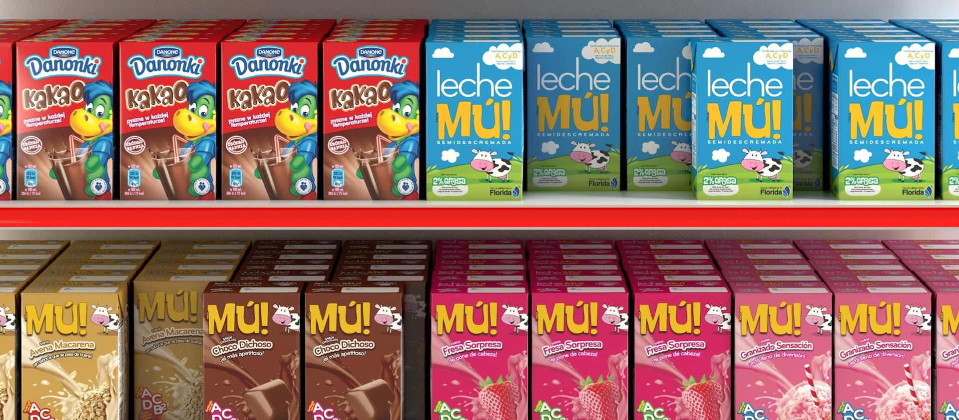UHT Milk and Dairy products filled in IPI aseptic carton packaging