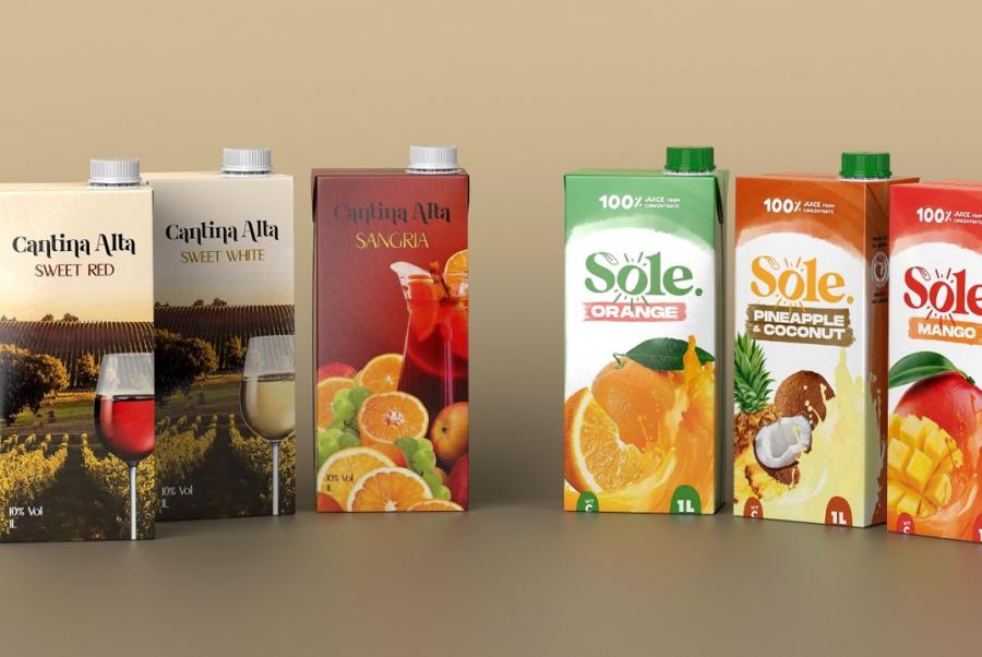Juice and wine in aseptic carton packaging - the success case of Sole LLC, start-up Liberian company