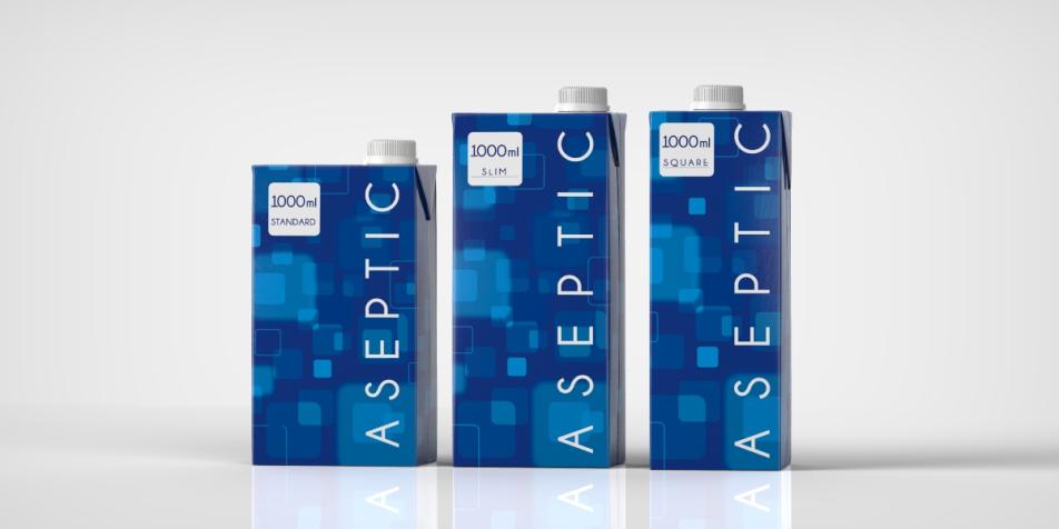 IPI Standard, Slim and Square aseptic carton packages
