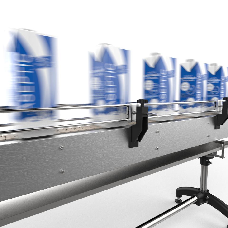 Conveyors for aseptic cartons packages